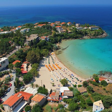 Lefktron Hotel Stoupa Luaran gambar