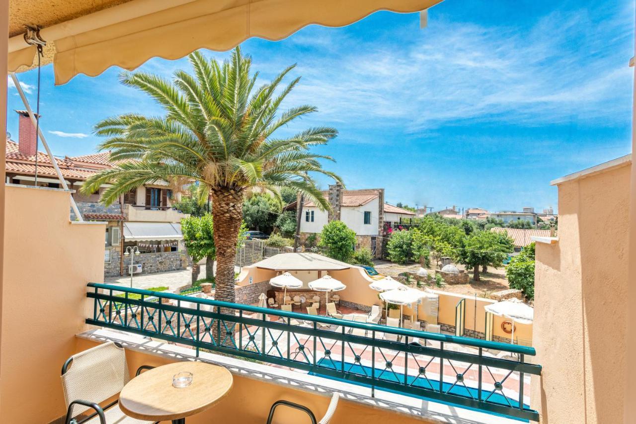 Lefktron Hotel Stoupa Luaran gambar
